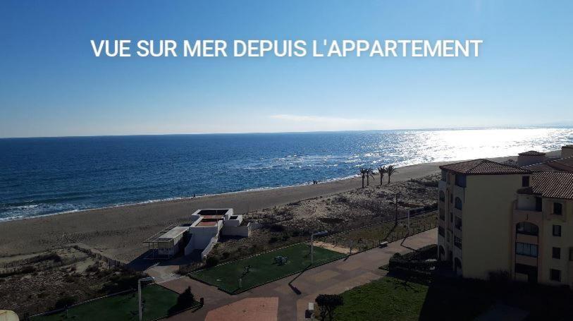 Appartement De Vacances - Splendide Vue Sur Mer, Parking Prive Le Barcares Bagian luar foto